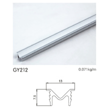 Perfil del marco del armario de aluminio anodizado